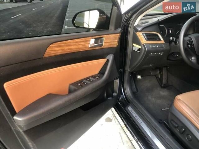 Чорний Хендай Соната, об'ємом двигуна 2.36 л та пробігом 150 тис. км за 10700 $, фото 7 на Automoto.ua