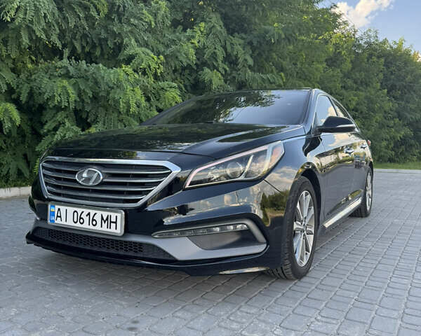 Чорний Хендай Соната, об'ємом двигуна 2.36 л та пробігом 130 тис. км за 10999 $, фото 4 на Automoto.ua