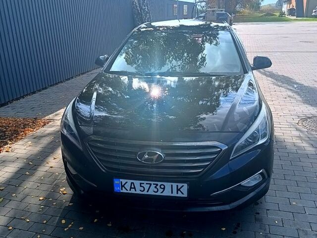 Черный Хендай Соната, объемом двигателя 2 л и пробегом 599 тыс. км за 8500 $, фото 1 на Automoto.ua