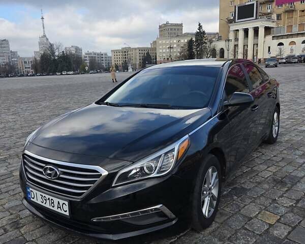Черный Хендай Соната, объемом двигателя 2.36 л и пробегом 240 тыс. км за 8500 $, фото 8 на Automoto.ua