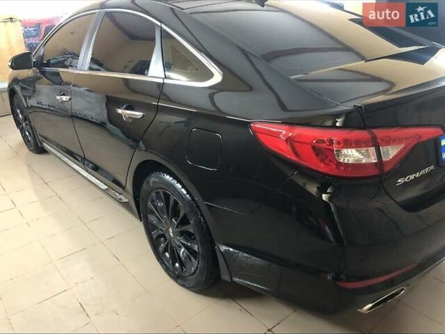Чорний Хендай Соната, об'ємом двигуна 2.36 л та пробігом 150 тис. км за 10700 $, фото 13 на Automoto.ua