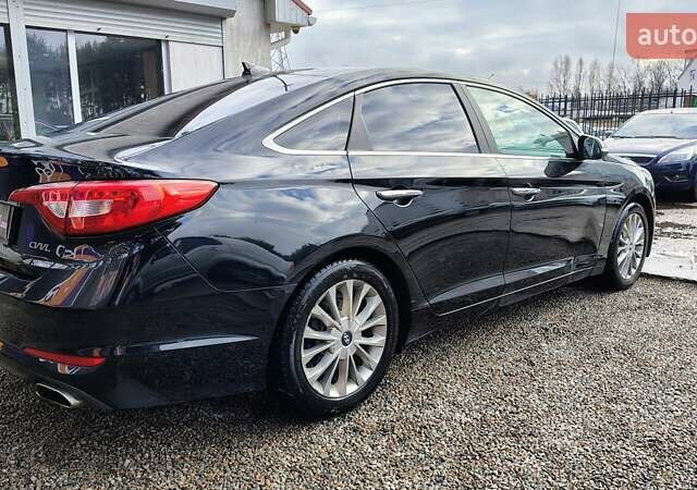 Чорний Хендай Соната, об'ємом двигуна 2 л та пробігом 98 тис. км за 9499 $, фото 4 на Automoto.ua