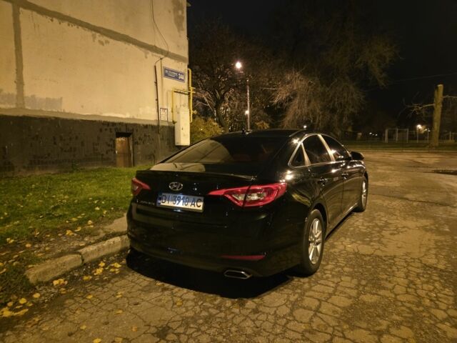 Черный Хендай Соната, объемом двигателя 2.4 л и пробегом 240 тыс. км за 8500 $, фото 7 на Automoto.ua