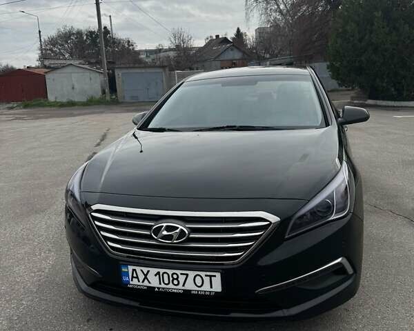 Черный Хендай Соната, объемом двигателя 2.36 л и пробегом 141 тыс. км за 10200 $, фото 13 на Automoto.ua