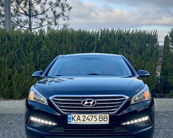 Чорний Хендай Соната, об'ємом двигуна 2.36 л та пробігом 170 тис. км за 13500 $, фото 3 на Automoto.ua