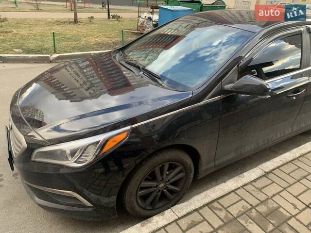 Хендай Соната 2015 в Киеве на Automoto.ua Черный Хендай Соната, объемом двигателя 2.4 л и пробегом 150 тыс. км за 10000 $, фото 3 на Automoto.ua