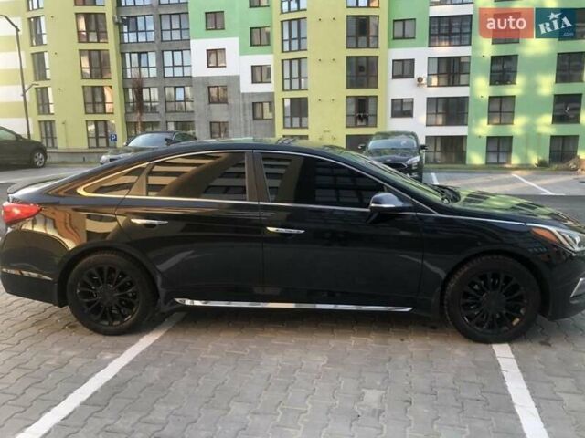 Чорний Хендай Соната, об'ємом двигуна 2.36 л та пробігом 150 тис. км за 10700 $, фото 8 на Automoto.ua