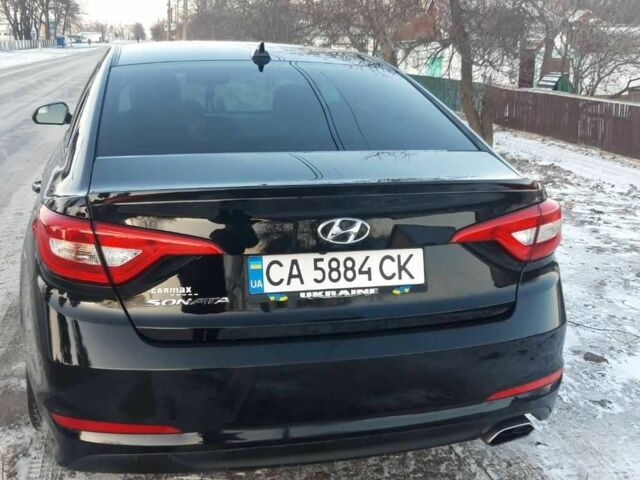 Черный Хендай Соната, объемом двигателя 2.4 л и пробегом 105 тыс. км за 8900 $, фото 6 на Automoto.ua