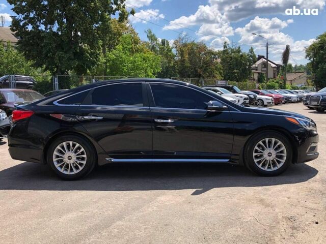 Черный Хендай Соната, объемом двигателя 2.4 л и пробегом 144 тыс. км за 13290 $, фото 8 на Automoto.ua