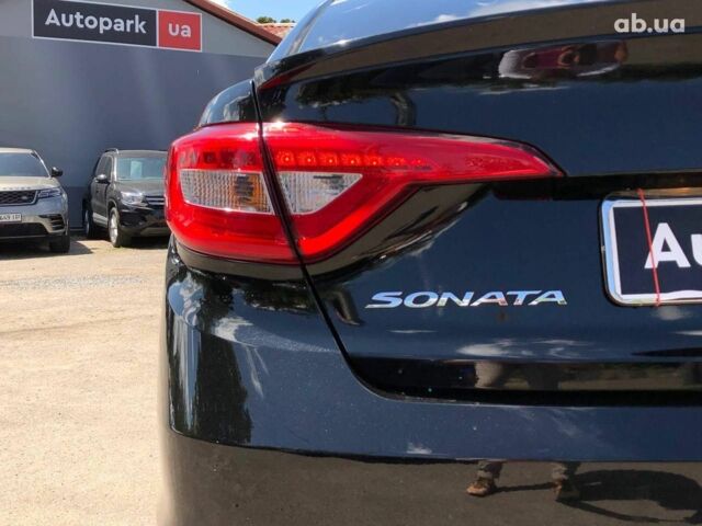 Черный Хендай Соната, объемом двигателя 2.4 л и пробегом 144 тыс. км за 13290 $, фото 12 на Automoto.ua