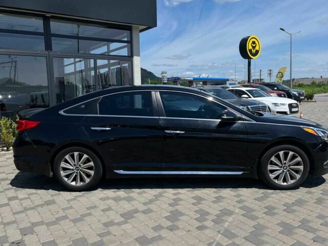 Чорний Хендай Соната, об'ємом двигуна 2.4 л та пробігом 151 тис. км за 10700 $, фото 7 на Automoto.ua