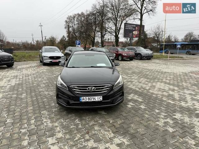 Черный Хендай Соната, объемом двигателя 2.36 л и пробегом 130 тыс. км за 10700 $, фото 1 на Automoto.ua