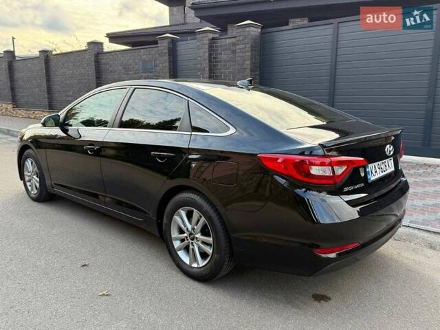Хендай Соната 2016 в Киеве на Automoto.ua Черный Хендай Соната, объемом двигателя 2.36 л и пробегом 167 тыс. км за 10300 $, фото 2 на Automoto.ua