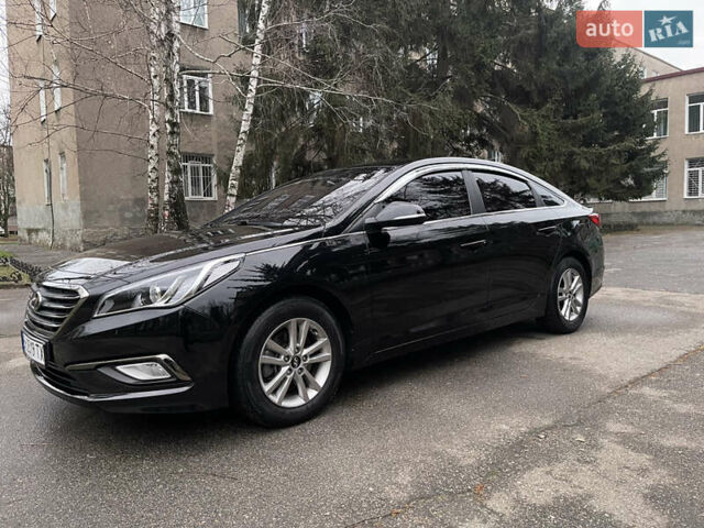 Черный Хендай Соната, объемом двигателя 1.7 л и пробегом 117 тыс. км за 14500 $, фото 8 на Automoto.ua