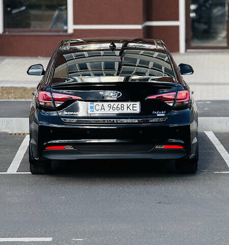 Черный Хендай Соната, объемом двигателя 2 л и пробегом 120 тыс. км за 17199 $, фото 14 на Automoto.ua