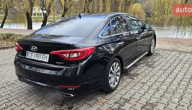 Чорний Хендай Соната, об'ємом двигуна 2.36 л та пробігом 159 тис. км за 12450 $, фото 7 на Automoto.ua