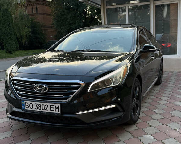 Чорний Хендай Соната, об'ємом двигуна 2.4 л та пробігом 150 тис. км за 10000 $, фото 13 на Automoto.ua