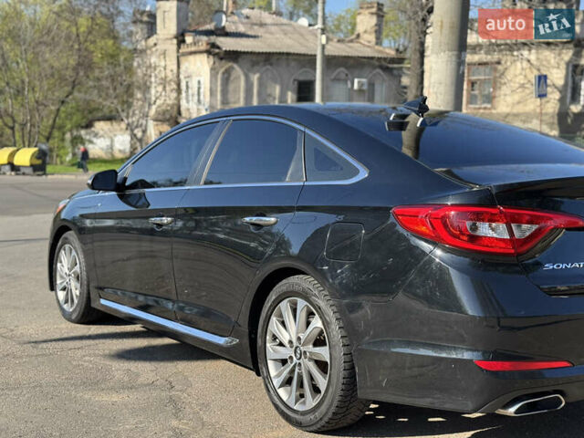 Чорний Хендай Соната, об'ємом двигуна 2.36 л та пробігом 185 тис. км за 11500 $, фото 5 на Automoto.ua