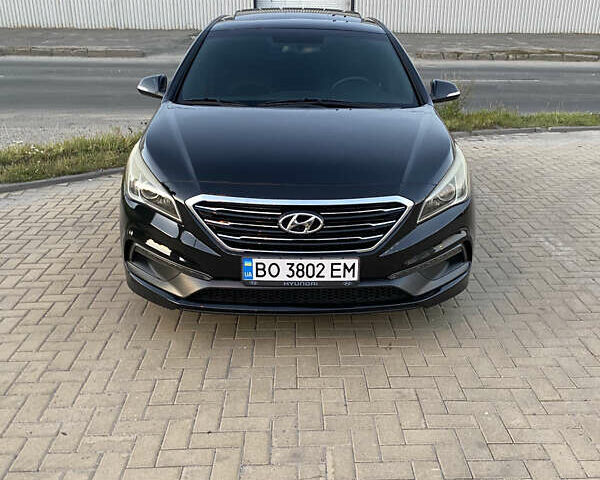 Чорний Хендай Соната, об'ємом двигуна 2.4 л та пробігом 150 тис. км за 10000 $, фото 17 на Automoto.ua