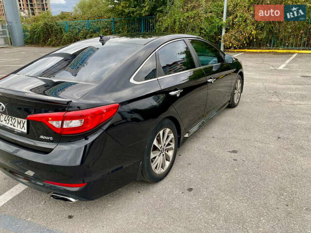 Черный Хендай Соната, объемом двигателя 2.36 л и пробегом 243 тыс. км за 10850 $, фото 19 на Automoto.ua