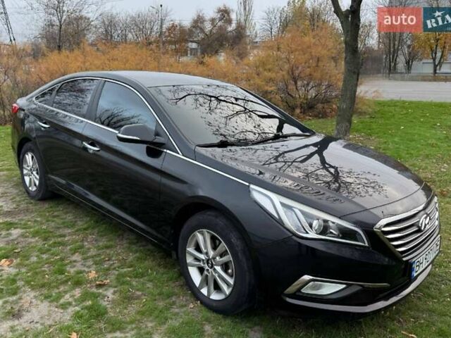 Чорний Хендай Соната, об'ємом двигуна 2 л та пробігом 210 тис. км за 12999 $, фото 2 на Automoto.ua