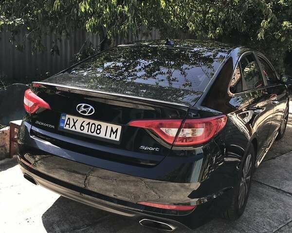 Черный Хендай Соната, объемом двигателя 2.36 л и пробегом 147 тыс. км за 11500 $, фото 8 на Automoto.ua