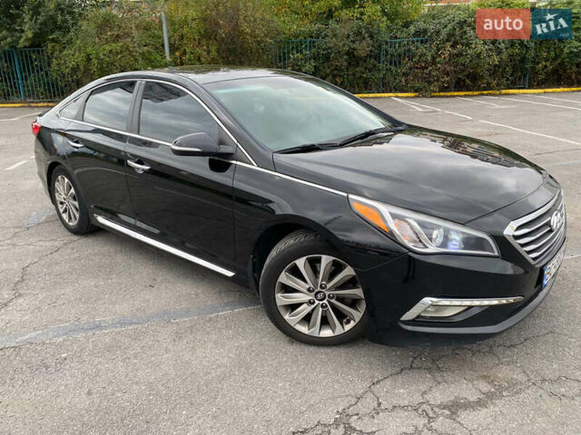 Черный Хендай Соната, объемом двигателя 2.36 л и пробегом 243 тыс. км за 10850 $, фото 12 на Automoto.ua