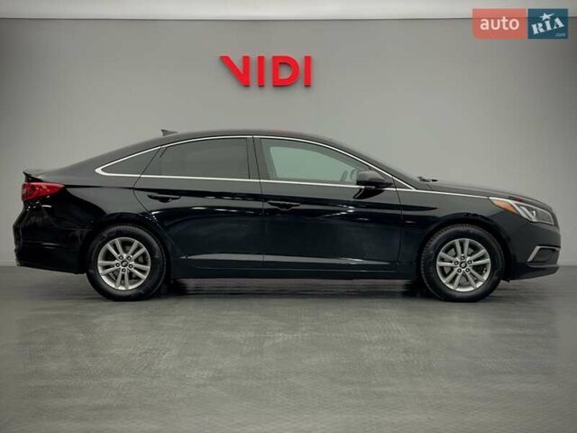 Черный Хендай Соната, объемом двигателя 2.4 л и пробегом 173 тыс. км за 10900 $, фото 3 на Automoto.ua