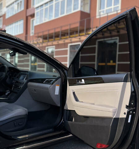 Черный Хендай Соната, объемом двигателя 2 л и пробегом 120 тыс. км за 17199 $, фото 24 на Automoto.ua