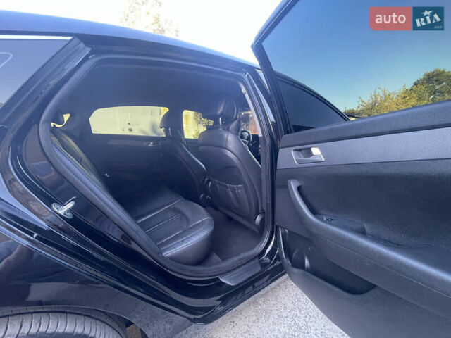 Черный Хендай Соната, объемом двигателя 2 л и пробегом 216 тыс. км за 15555 $, фото 8 на Automoto.ua