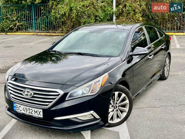 Черный Хендай Соната, объемом двигателя 2.36 л и пробегом 243 тыс. км за 10850 $, фото 4 на Automoto.ua