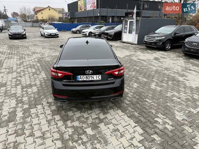 Черный Хендай Соната, объемом двигателя 2.36 л и пробегом 130 тыс. км за 10700 $, фото 10 на Automoto.ua