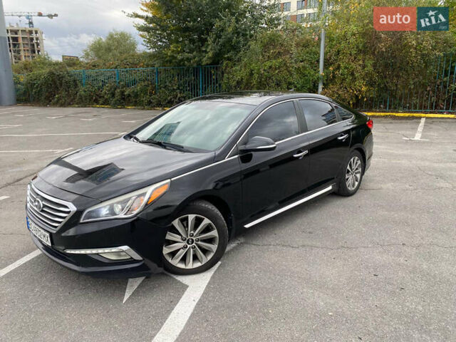 Черный Хендай Соната, объемом двигателя 2.36 л и пробегом 243 тыс. км за 10850 $, фото 8 на Automoto.ua