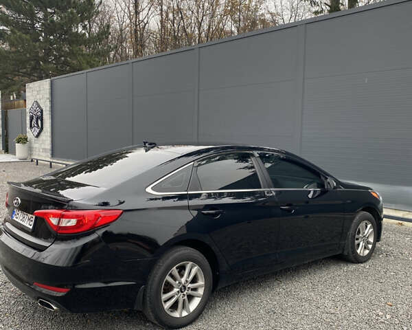 Черный Хендай Соната, объемом двигателя 2.36 л и пробегом 153 тыс. км за 8900 $, фото 11 на Automoto.ua