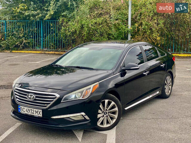 Черный Хендай Соната, объемом двигателя 2.36 л и пробегом 243 тыс. км за 10850 $, фото 9 на Automoto.ua