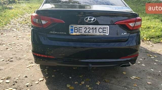 Хендай Соната 2016 в Тростянце на Automoto.ua Черный Хендай Соната, объемом двигателя 2 л и пробегом 220 тыс. км за 12000 $, фото 20 на Automoto.ua