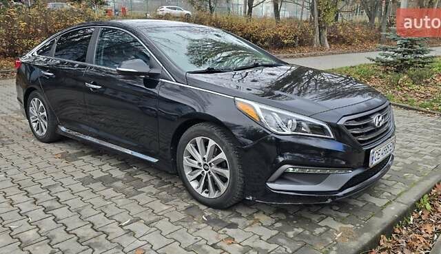 Чорний Хендай Соната, об'ємом двигуна 2.36 л та пробігом 159 тис. км за 12450 $, фото 11 на Automoto.ua