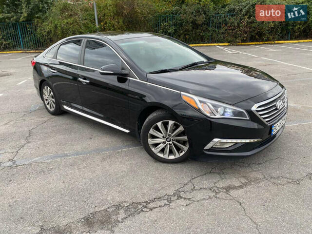 Черный Хендай Соната, объемом двигателя 2.36 л и пробегом 243 тыс. км за 10850 $, фото 11 на Automoto.ua