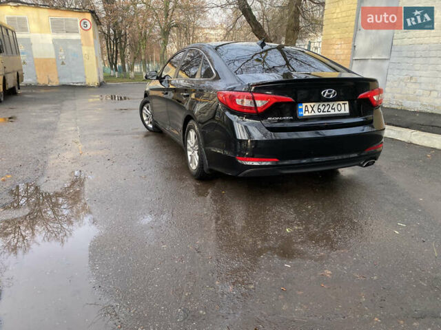 Черный Хендай Соната, объемом двигателя 2.36 л и пробегом 133 тыс. км за 10800 $, фото 7 на Automoto.ua