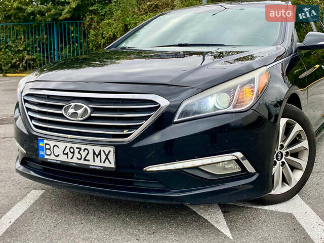 Черный Хендай Соната, объемом двигателя 2.36 л и пробегом 243 тыс. км за 10850 $, фото 6 на Automoto.ua