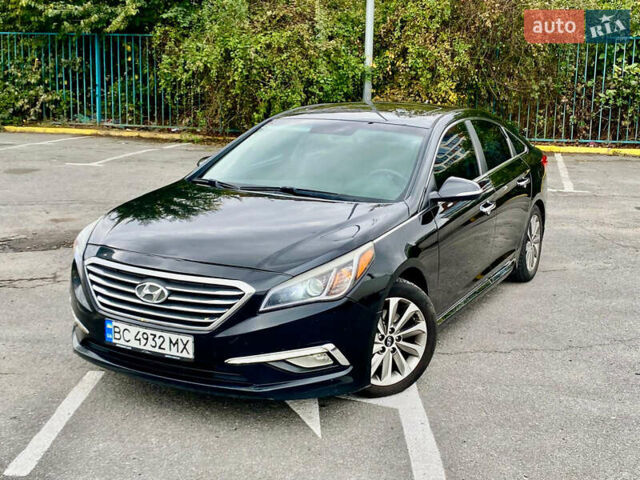 Черный Хендай Соната, объемом двигателя 2.36 л и пробегом 243 тыс. км за 10850 $, фото 3 на Automoto.ua