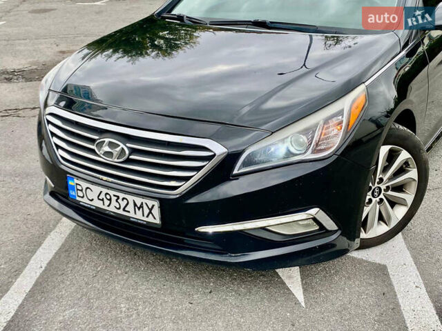 Черный Хендай Соната, объемом двигателя 2.36 л и пробегом 243 тыс. км за 10850 $, фото 5 на Automoto.ua