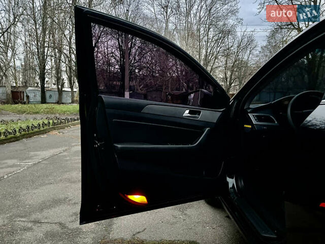 Черный Хендай Соната, объемом двигателя 1.7 л и пробегом 117 тыс. км за 14500 $, фото 35 на Automoto.ua