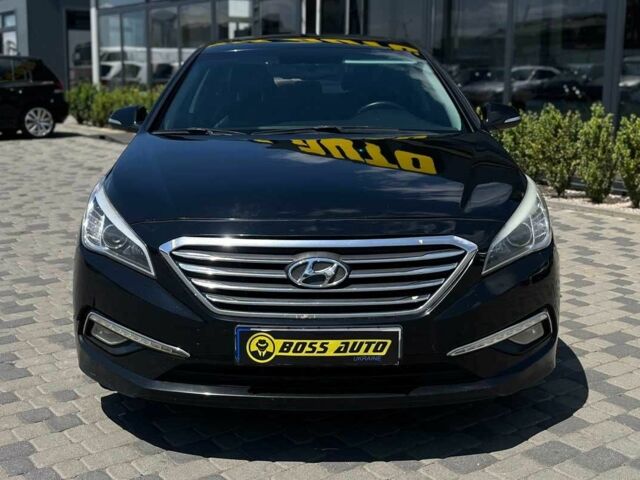 Чорний Хендай Соната, об'ємом двигуна 2.4 л та пробігом 151 тис. км за 10700 $, фото 1 на Automoto.ua