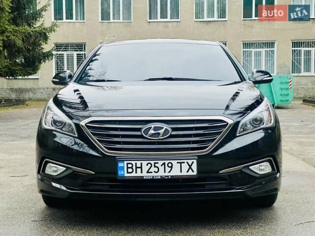 Черный Хендай Соната, объемом двигателя 1.7 л и пробегом 117 тыс. км за 14500 $, фото 1 на Automoto.ua