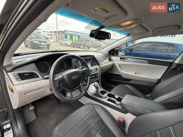 Хендай Соната 2017 в Борисполе на Automoto.ua Черный Хендай Соната, объемом двигателя 2.36 л и пробегом 72 тыс. км за 12650 $, фото 4 на Automoto.ua