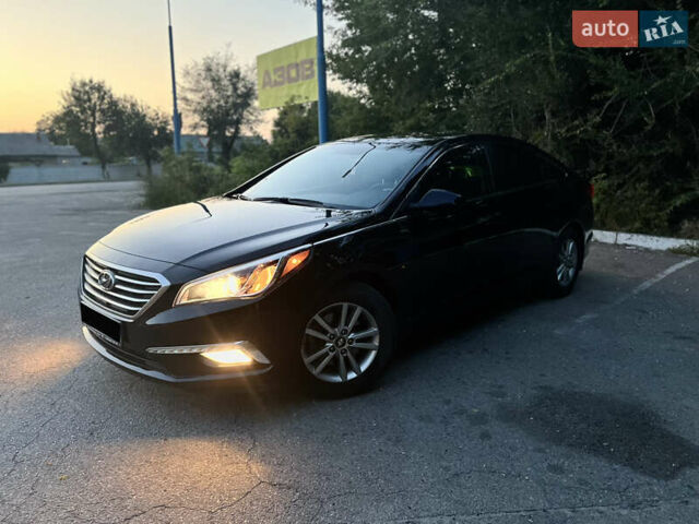 Черный Хендай Соната, объемом двигателя 2.36 л и пробегом 81 тыс. км за 12500 $, фото 3 на Automoto.ua
