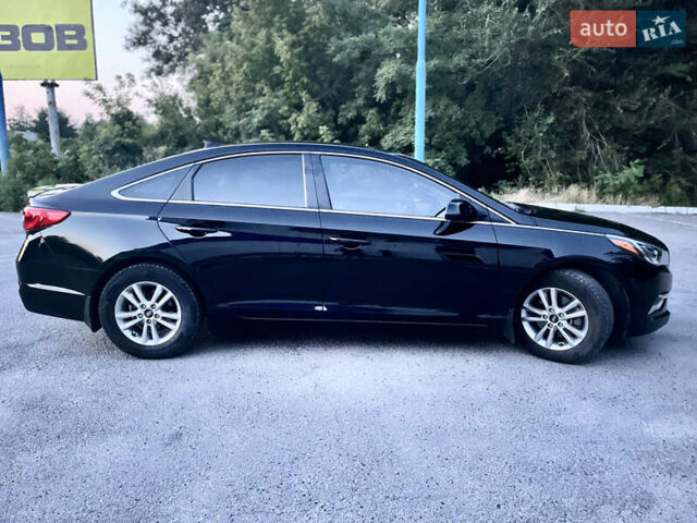 Черный Хендай Соната, объемом двигателя 2.36 л и пробегом 81 тыс. км за 12500 $, фото 5 на Automoto.ua
