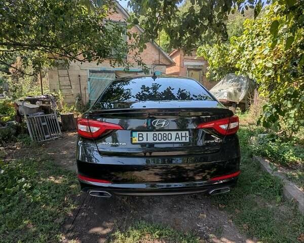 Чорний Хендай Соната, об'ємом двигуна 2.36 л та пробігом 162 тис. км за 13000 $, фото 7 на Automoto.ua