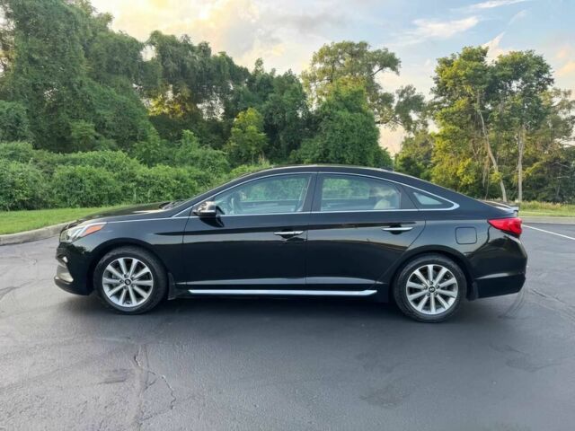 Чорний Хендай Соната, об'ємом двигуна 2.4 л та пробігом 70 тис. км за 6800 $, фото 3 на Automoto.ua